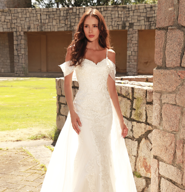   Satin Wedding Dress 